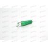 Лампа с/диод 12В W1 2W/T5/W2.0x4.6d конус зеленая 1 LED Auto-GUR