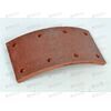Накладка тормозная 3307 (ГАЗ-53) (8шт) (с заклепками) 100x200 TRIALLI