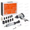 Гайковерт пневматический ударный 1/2'' DR 330Нм и трещотка пневм 1/2DR 61Нм с головками 17 предм кейс AIRLINE
