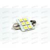 Лампа с/диод салон 39 мм 24В 5 Ватт белая 6SMD (уп.10шт) Nord Yada
