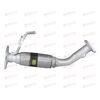 Труба приемная Hyundai Solaris (10-)/Kia Rio (11-) с гофрой (алюмин) (ERP 0801) TRIALLI