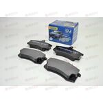 Колодка тормозная 2108 передняя SM DAFMI