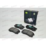 Колодка тормозная 2108 передняя TRIALLI
