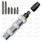 Отвертка ударная с насадками  6 шт Intertool