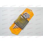 Набор Г-обр. звездочек TORX Т10 - Т150 (средние) 9 шт AIRLINE