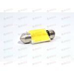 Лампа с/диод салон 36 мм 12В 5 Ватт белая T11S8.5 COB-1.5W (уп.10шт) Nord Yada
