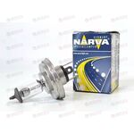 Лампа галоген 12В H4 100/90 Ватт Р45t Narva