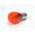 Лампа 12В 21 Ватт (цоколь) AMBER (указателя поворотов) (смещенные усы) Маяк