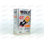 Масло ДВС ROLF 5W40 SN/CF GT АКЦИЯ  по цене 3-х 4 л