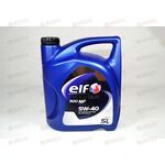 Масло ДВС ELF 5W40 NF Evolution 900 SL/CF A3/B4 5 л EU