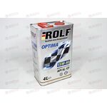 Масло ДВС ROLF 15W40 SL/CF Optima 4 л РАСПРОДАЖА, Емкость: 4 л