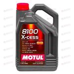 Масло ДВС Motul 5W40  X-cess 8100 4л, Емкость: 4 л