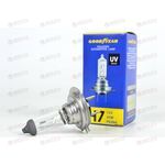 Лампа галоген 12В H7 55 Ватт PX26d UV фильтр Goodyear