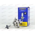 Лампа галоген 12В H4 60/55 Ватт P43t More Light +50% Goodyear
