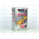 Масло ДВС ROLF 5W30 A3 SL/CF 3-SYNTHETIC 4 л (4 шт) РАСПРОДАЖА, Емкость: 4 л