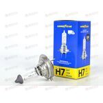 Лампа галоген 24В H7 70 Ватт UV фильтр PX26d Goodyear