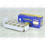 Лампа 12В 10 Ватт (цоколь) R10W (уп 10шт) BA15S Goodyear