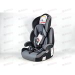Автокресло детское Стар ISOFIX серое гр. 1/2/3, 9-36 кг, 1-12 лет SIGER