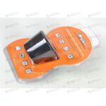 Прикуриватель двойник (+ 2USB) в подстаканник с индикатором зарядки АКБ AIRLINE