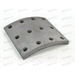 Накладка тормозная КАМАЗ 6520 (8шт) R0 (с заклепками) 180x187 TRIALLI