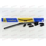 Щетка стеклоочистителя (550мм/22'') PREMIUM бескаркасная 8 переходников Goodyear
