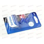 Лампа 12В 5 Ватт (б/цоколя) White Vision в блистере (2 шт) Philips