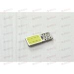 Лампа с/диод 12В T10-COB W5W габарит белая плоская двусторонняя (с резистором) AV