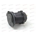 Розетка USB встраиваемая с крышкой LJ-4 на 2 порта (5В, 2.1А + 1.0А)  Китай