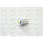 Лампа с/диод 12В T10-1 1SMD W2.1X9.5D W5W габарит белая AV