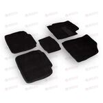 Коврики салона TOYOTA CAMRY VI 3D черный SEINTEX