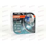 Лампа галоген 12В H4 60/55 Ватт P43е-38 +100% COOL BLUE INTENSE 5000K NextGen (пласт/кор 2 шт) OSRAM