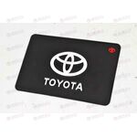 Коврик торпеды (20*13 см) TOYOTA (черный) AV