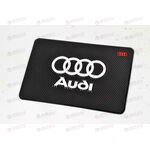 Коврик торпеды (20*13 см) AUDI (черный) AV