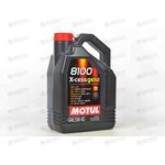 Масло ДВС Motul 5W40  X-cess gen2 8100 4 л, Емкость: 4 л