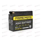 АКБ PRIME MOTO  12V/2.5Ah (R+) (MF) (AGM) (пт 90) (PT4B-BS) (114x39x87)
