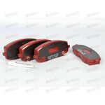 Колодка тормозная передняя (58101-07A00) HARDRON (Korea)