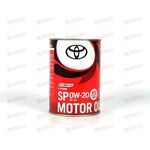 Масло ДВС TOYOTA 0W20 MOTOR OIL SP 1 л ж/б