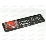 Рамка номера Skoda RK19 книжка AV