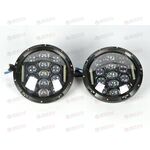 Фара с/диод 2121 90W Headlight Black (2 шт) AV