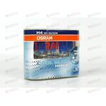 Лампа галоген 12В H4 60/55 Ватт P43t-38 COOL BLUE HYPER 5000K (пласт/кор 2 шт) OSRAM