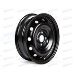 Диск колеса Lada-Largus (6Jх15Н2 4x100) ET50 D60.1 (черный) ТЗСК