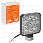 Фара с/диод квадратная 9 LED направленный свет 9W (83х83х22) 12V STANDART AIRLINE