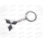 Брелок для ключей MITSUBISHI металл логотип Россия