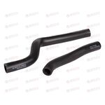 Патрубок отопителя 2123 EPDM (2шт) LUZAR