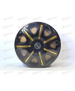 Колпаки R-13 Опус Super Black GOLD (2 шт) STAR РАСПРОДАЖА!
