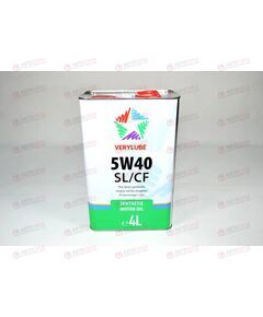 Масло ДВС Verylube 5W40 SL/CF 4 л
