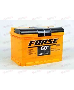 Аккумулятор  60VL FORSE (R+) (0) (пт 640)(242х175х175) 2022 год