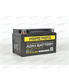АКБ PRIME MOTO  12V/7Ah (L+) (MF) (AGM) (пт 170) (PTX7A-BS) (152x87x95)