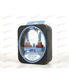Лампа галоген 12В H9 65 Ватт Vanadium (2 шт) MTF