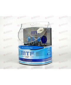 Лампа галоген 12В H3 55 Ватт Platinum (2 шт) MTF
